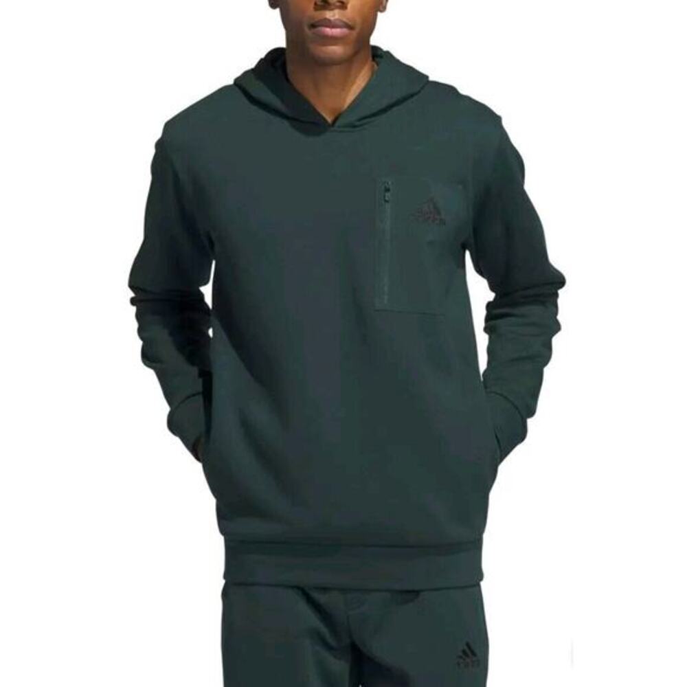 Adidas Men's XL‎ Pocket Hoodie / Color: SHAGRN / New With Tags